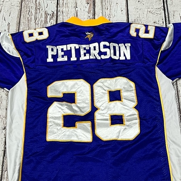 Adrian Peterson Minnesota Vikings NFL Football Reebok Jersey - Picture 9 of 10